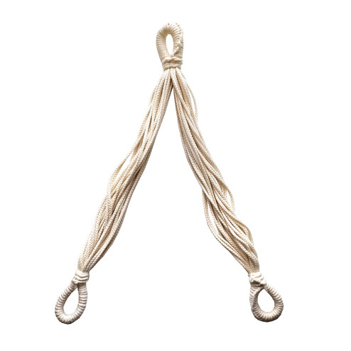 Függőszék összekötő elem, pamut (110cm rúdhosszig)