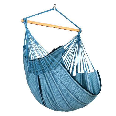 La Siesta Habana Comfort Blue Zebra biopamut függőfotel